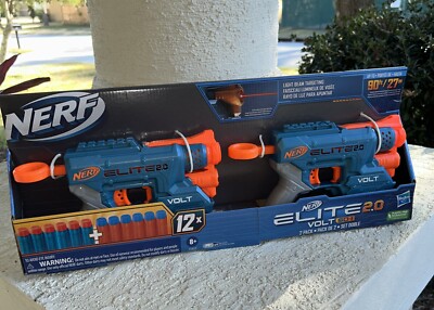 NERF Elite 2.0 Vold SD-1 2 Pack Soft Dart Blaster Gun Set NEW IN BOX!! Lot Of 3!