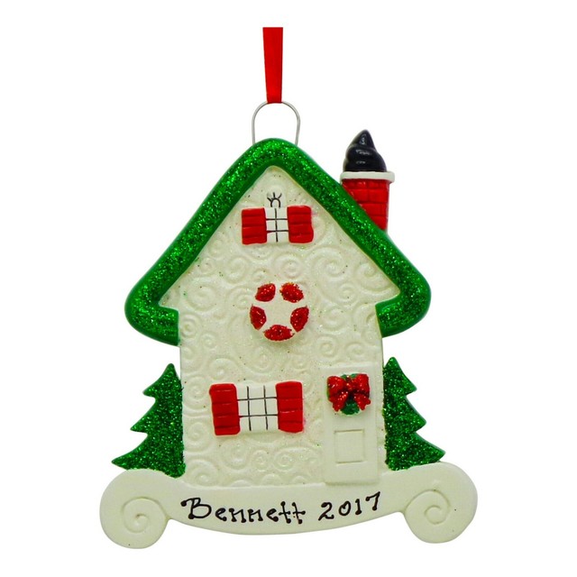 PERSONALIZED Christmas Ornament 2020 Our First New Home House Holiday
