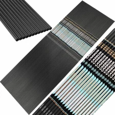 32" Pure Carbon Arrow Shaft 24T SP300-1000 ID4.2mm Recurve Bow Shooting DIY Hunt