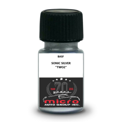 Tesla Wheel Touch-Up Paint – Sonic Silver (NEU-107E) With Brush, 2 Oz, For Wheel Scratches & Chips