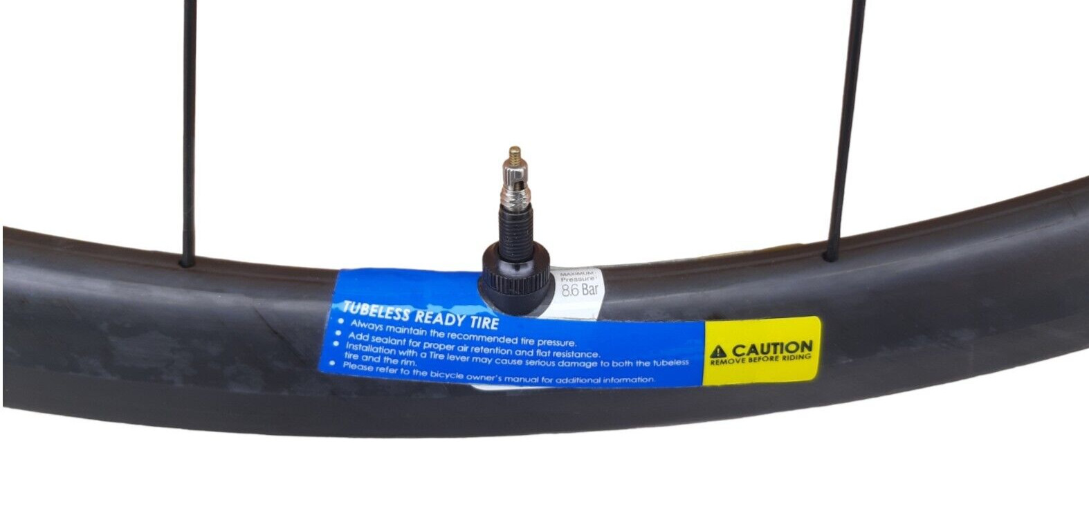 Ruota anteriore Giant SLR 1 One Carbon per bici da corsa foto 3