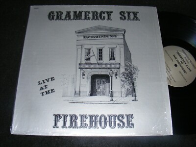 Private Issue TRAD JAZZ LP Gramercy Six Live At The FIREHOUSE Restaurant SACRMTO