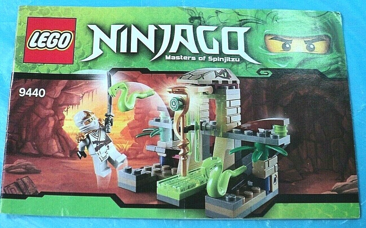 LEGO Ninjago 9440 Venomari Shrine Instruction Manual Book. | eBay