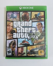 Grand Theft Auto V GTA5 Microsoft Xbox One, 2014 , w/ Manual Map Complete EUC