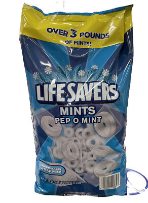 Life Savers Pep-O-Mint Breath Mint Bulk Hard Candy (53.95 oz.)