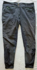 Piper By Smartpak Breeches Horse Riding Pants Womens Gray SIze 33 meas.