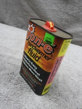 Jon-e Handwarmer Fluid Empty Can from 1982