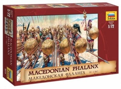 Macedonian Phalanx IV-I B.C.	8019 ZVEZDA 1:72 New!