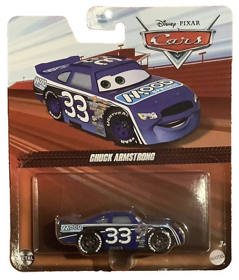 トッド・リチャード DISNEY CARS CHUCK ARMSTRONG MOOD SPRINGS #33 Diecast 1:55 FREE