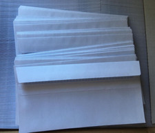 Envelopes x 100 White Self Seal / Adhering Size 110 x 220 / 4.5" x 8.5".