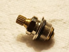 NEW 1 SAYCO/DANCO COLD LAVATORY/SINK BRASS FAUCET STEM WITH CHROME BONNENT