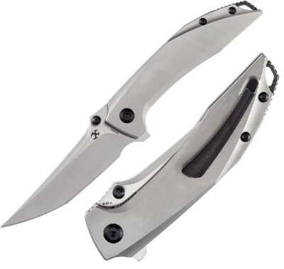 Kansept Knives Baku Folding Knife 3.25'' CPM-S35VN Steel Blade Titanium Handle