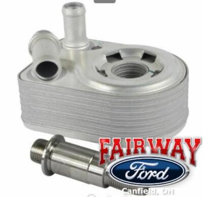 15 thru 19 Fiesta OEM Genuine Ford Engine Oil Cooler 1.6L 7S7Z