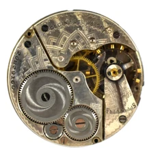Vintage Elgin Grade 291 16s 7J OF Pocket Watch Movement lot.ws