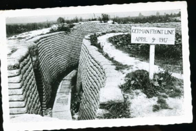 VIMY RIDGE DEUTSCHE SCHEIBE