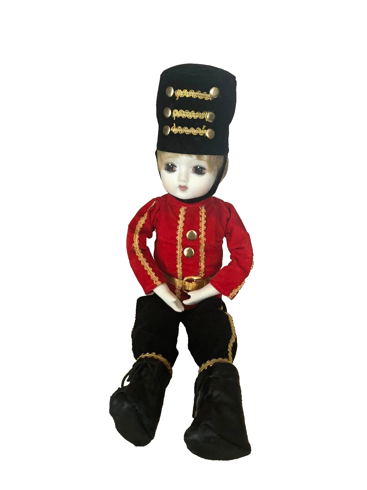 Bisque Head/ Hands / Body Cloth Toy Soldier eBay