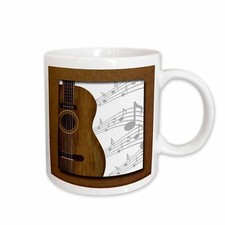 3dRose Guitar Music Concept Mug