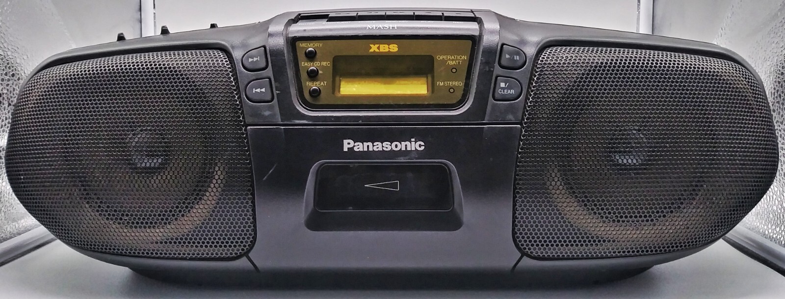 Panasonic RXDS15 Portable CD/Cassette Tape/FM/AM Mash XBS Stereo