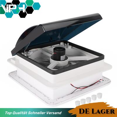 CLEADONG RV Dachventilator 12V - Schalldichter Lüfter Für Wohnmobil
