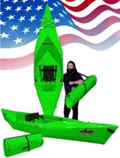 Tucktec Folding Kayak, 10', CAP 300 lBS 2024 CLOSEOUTS  Choose , Full Warranty