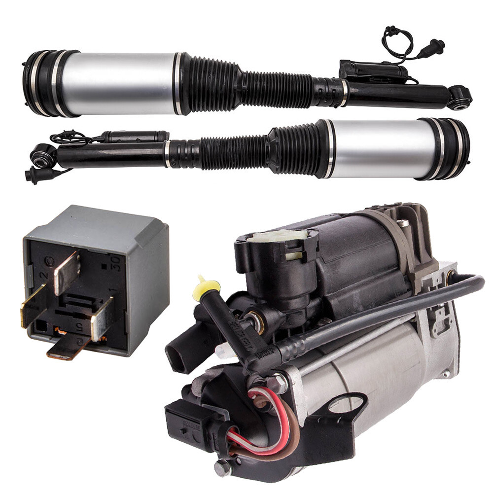 Suspension pneumatique arrière avec compresseur d'air pour Mercedes Classe S W220
