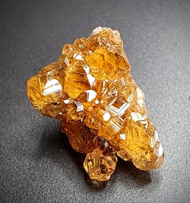 Hessonite Garnet - Jeffrey Mine, Quebec, Canada