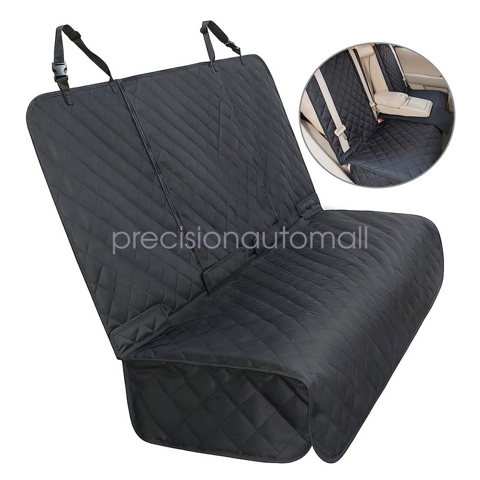 Universal Waterproof Pet Seat Cover - Full Rear Bench Protector For Cars & Trucks