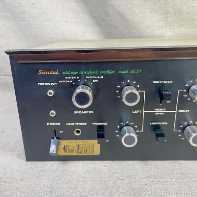 Sansui AU-777 Solid State Stereo Integrated Amplifier Japan