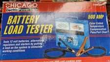 Chicago Electric Power Tools 500 Amp Battery Load Tester Chicago Electric Power Tools 500 Amp Battery Load Tester