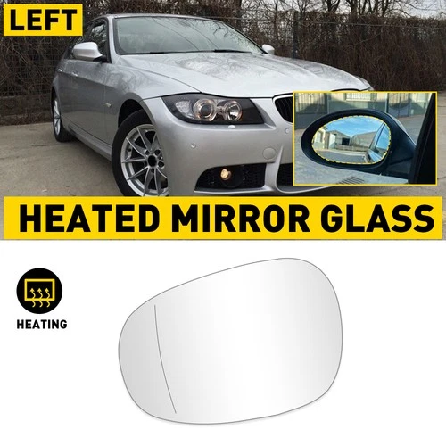 Mirror Glass fits 2010 2011 2012 2013 BMW 128i 135i 328i 335i Driver Left Side D