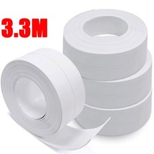 Bath Kitchen Caulk Tape Sealant Strip PVC Self Adhesive Toilet Wall Sealing Tape
