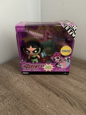 VINTAGE THE POWERPUFF GIRLS Buttercup MONSTER FIGHTER 2000 PLAYSET NEW OPEN BOX