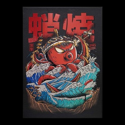 Displate Limited Edition Takoyaki Attack!