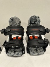 Union Lowdown Mens Snowboard Bindings Black/O...