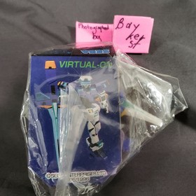 Virtual-On 1 Keychain SEGA Saturn system back Temjin blue figure VirtualOn 1996
