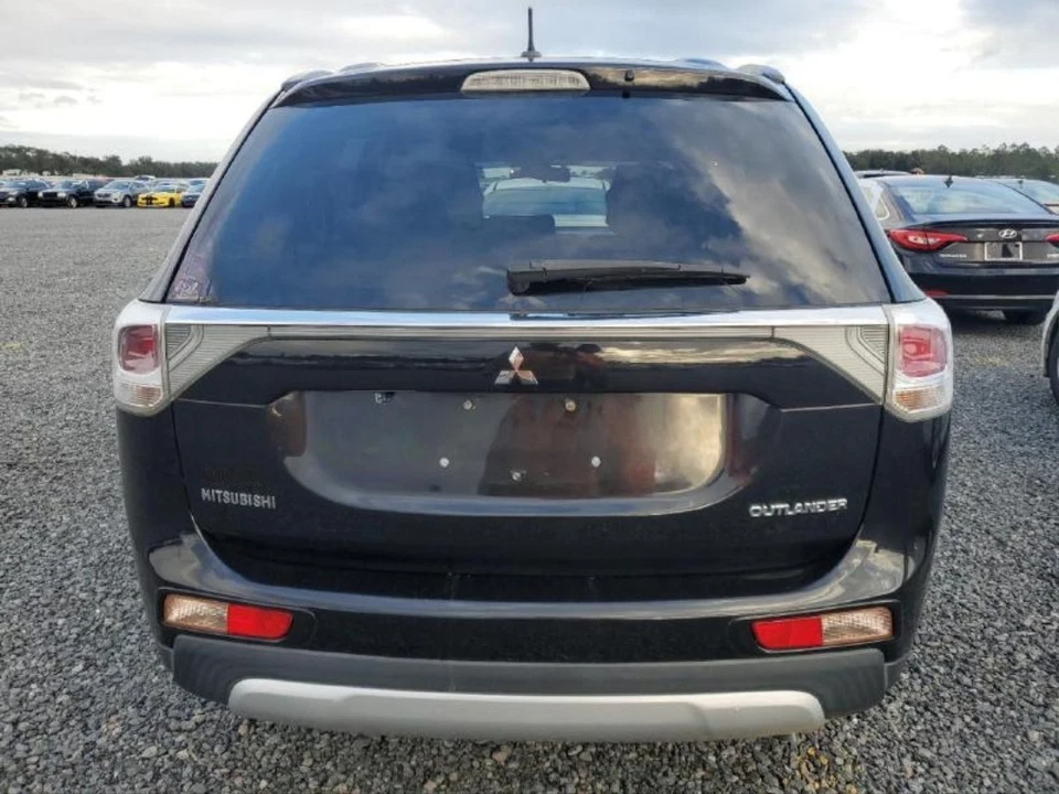 2014-2015 Mitsubishi Outlander LH Driver Side View Mirror Door Assembly OEM BLK Foto 4 de 4