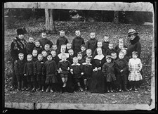 Photo:Meggen Switzerland Belgian Children ARC Orphans 1918 Mme Gruter