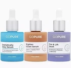 Go Pure Power Trio Serum Set Dramatically Dewy Brighten Firm Lift EXP 10/26 NEW