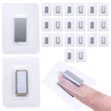 Hidden Sew Magnetic Snap Invisible Hidden Sew in PVC Hidden Purse Closure for Fa