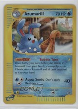 Azumarill Reverse Foil Pokemon e-Card Series Aquapolis #4 2003 on eBay