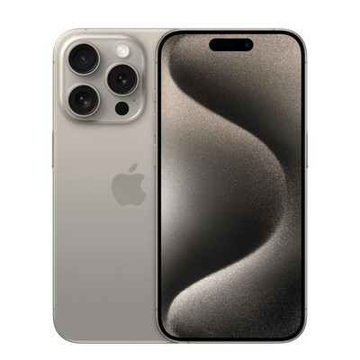 Apple iPhone 15 Pro 256 GB - Titan Natur #B-Ware (siehe Details)