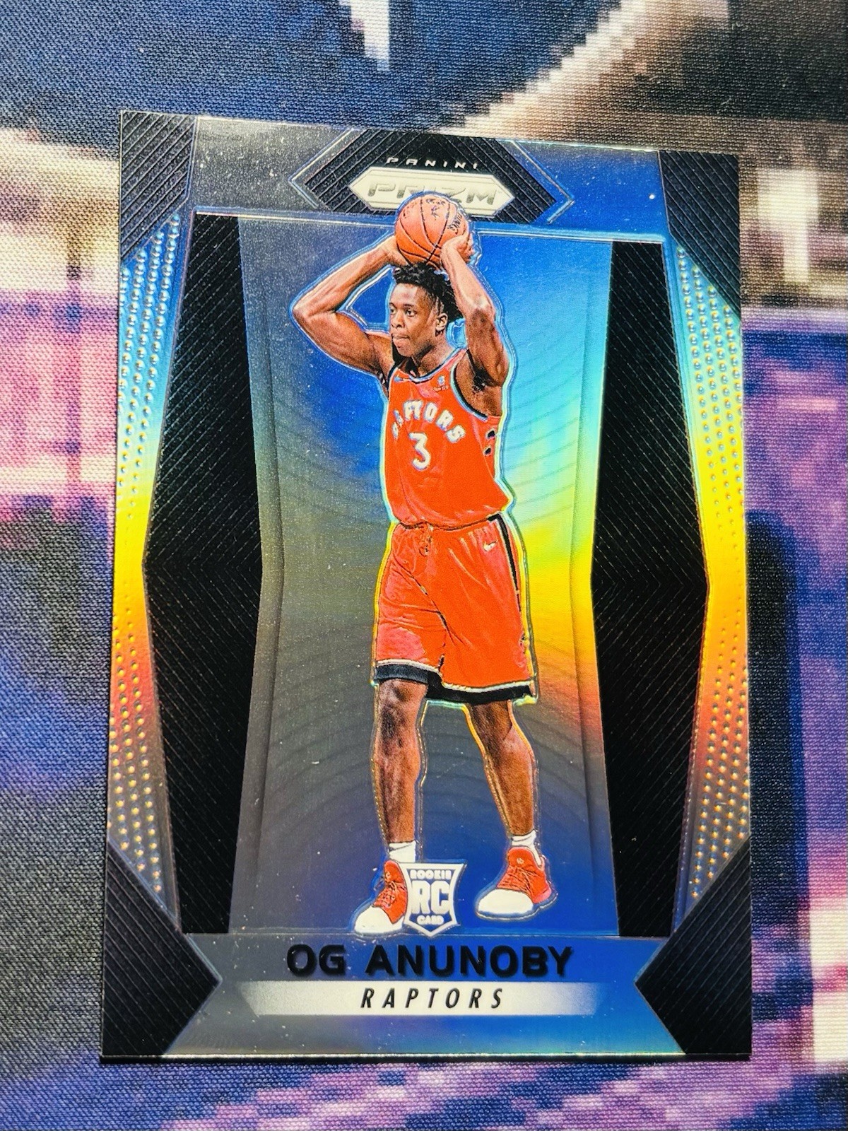 2017-18 Prizm OG Anunoby RC Silver Prizm #38 Knicks Rookie