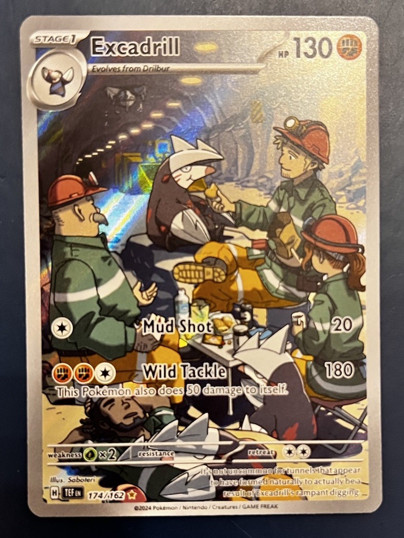 Excadrill 174/162 Sv05: Temporal Forces Holo MINT