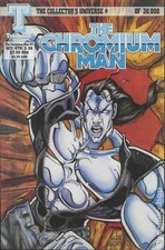 Chromium Man 1A VF 1993 Stock Image