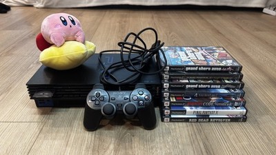 FREE SHIPPING PlayStation 2 BUNDLE - 7 PS2 Games + Sony Controller - Vice City!