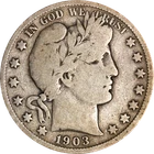 1903-S Barber Half Dollar
