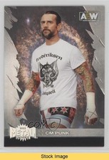 2022 Skybox Metal Universe AEW All Elite Wrestling Spectrum CM Punk #26 READ