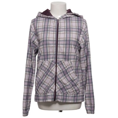 Trigema, Kapuzenpullover, Größe: XS, Pink/Grau/Weiß, Polyester, Glencheck #Nai