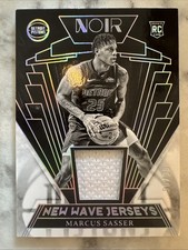 2023-24 Panini NOIR Marcus Sasser New Wave Jersey 90/99 Patch NWJ-SAS Detroit
