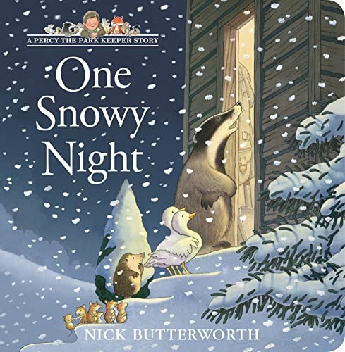 One Snowy Night: Board book edition of this by Nick Butterworth (HB 2022) - Image 5